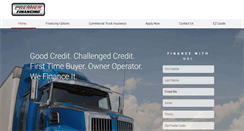 Desktop Screenshot of premierfinancing.com